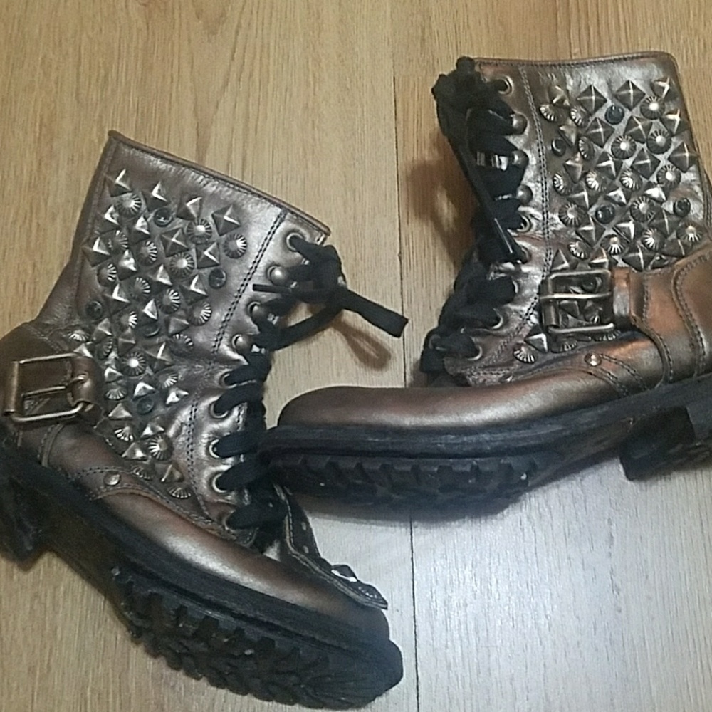 Ash studded boots
